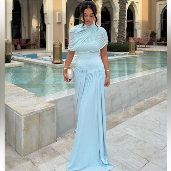 Deme by Gabriella Jasmine Dress in Blue - Picture 3 of 6